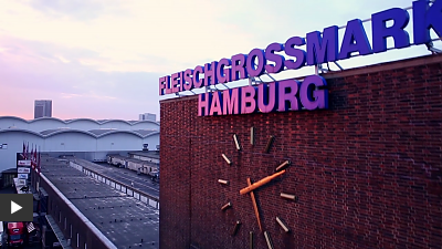 Der Fleischgroßmarkt im Herzen von Hamburg